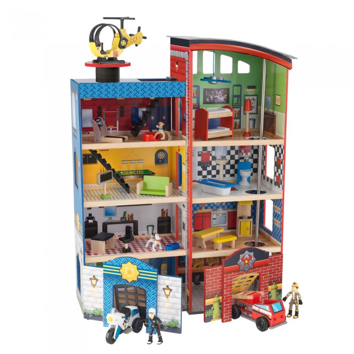 Home Town Hero - Centru de activitati multifunctional - Set de joaca copii KidKraft